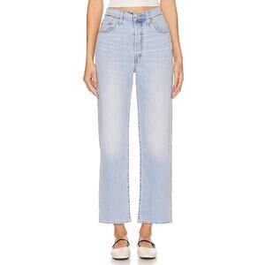 Levi's 'Ribcage' Blue Straight Ankle Denim  Jean Size 27